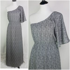 Bar III One Shoulder Maxi Dress